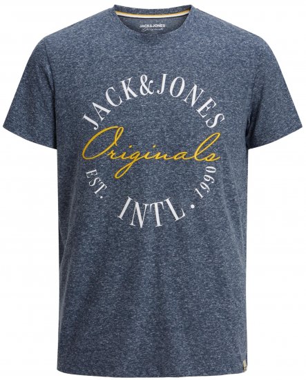 Jack & Jones JORWILLOWBRANDING T-Shirt Navy - T-krekli - T-krekli - 2XL-14XL