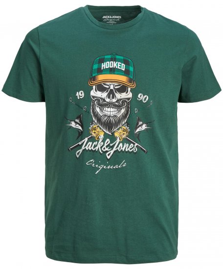 Jack & Jones JORCAPTAIN TEE Green - T-krekli - T-krekli - 2XL-14XL