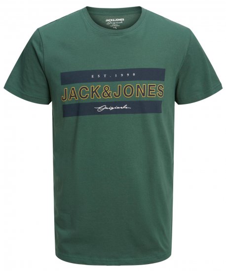 Jack & Jones JORFRIDAY T-Shirt Green - T-krekli - T-krekli - 2XL-14XL