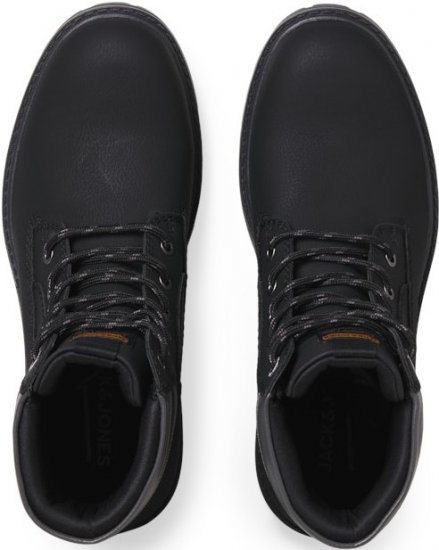 Jack & Jones FINIUS Lace-Up Boots Black - Vīriešu apavi 40-52 - 