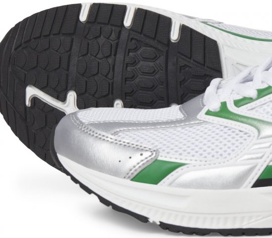 Jack & Jones Tokyo Sneakers Bright White/Green - Vīriešu apavi 40-52 - 