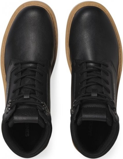 Jack & Jones OHIO Lace-Up Boots Black - Vīriešu apavi 40-52 - 