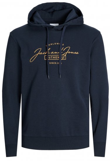 Jack & Jones JJFERRIS SWEAT Hoodie Navy Blazer - Džemperi un džemperi ar kapuci - Džemperi - 2XL-14XL