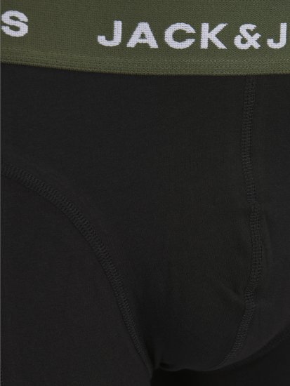 Jack & Jones JACARON Trunks 3-Pack Black - Apakšveļa un peldšorti - Apakšveļa - 2XL-8XL