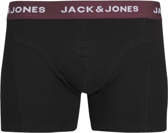 Jack & Jones JACARON Trunks 3-Pack Black - Apakšveļa un peldšorti - Apakšveļa - 2XL-8XL