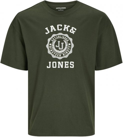 Jack & Jones VICTO T-Shirt Kombu Green - T-krekli - T-krekli - 2XL-14XL