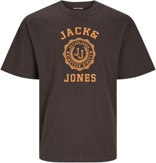Jack & Jones VICTO T-Shirt Brown - T-krekli - T-krekli - 2XL-14XL