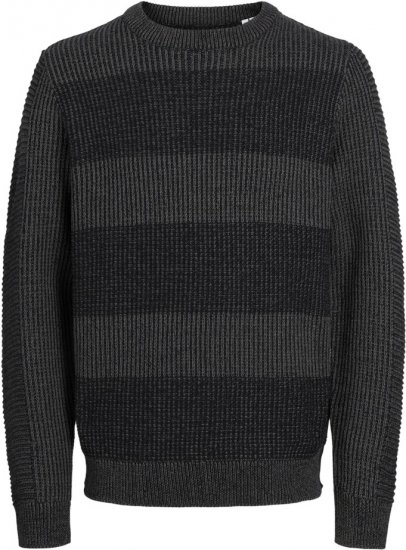 Jack & Jones HUGO Knitted Sweater Black - Džemperi un džemperi ar kapuci - Džemperi - 2XL-14XL