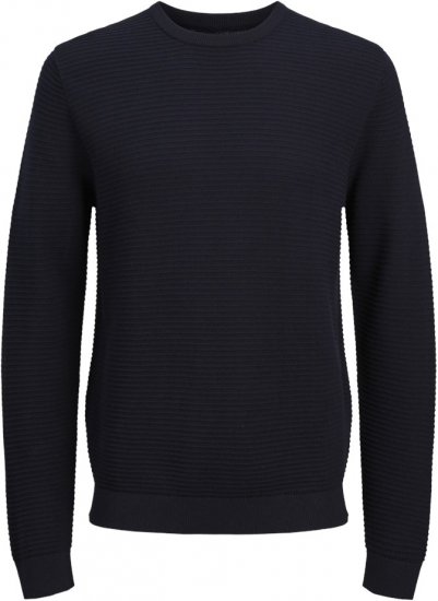 Jack & Jones OTTO Knitted Sweater Navy - Džemperi un džemperi ar kapuci - Džemperi - 2XL-14XL