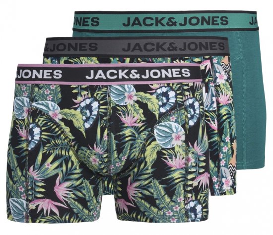 Jack & Jones JACDREW Trunks 3-Pack Multi-Colour - Apakšveļa un peldšorti - Apakšveļa - 2XL-8XL