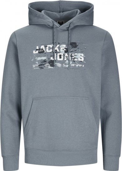 Jack & Jones JCOOUTDOOR Hoodie Flint Blue - Džemperi un džemperi ar kapuci - Džemperi - 2XL-14XL