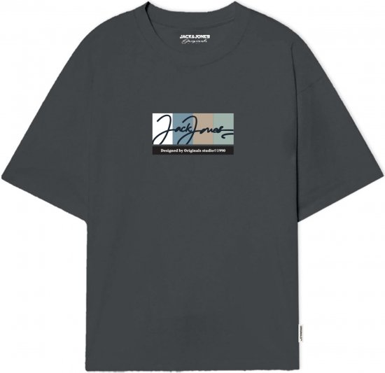 Jack & Jones Portland T-Shirt Grey - T-krekli - T-krekli - 2XL-14XL