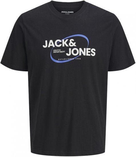 Jack & Jones RAY T-Shirt Black - T-krekli - T-krekli - 2XL-14XL