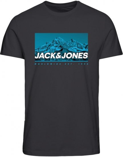 Jack & Jones Ray Photo T-Shirt Black - T-krekli - T-krekli - 2XL-14XL