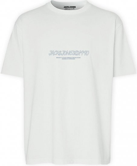 Jack & Jones JORBRONX T-Shirt White - T-krekli - T-krekli - 2XL-14XL