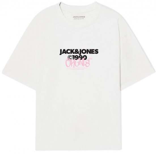 Jack & Jones JORBUSHWICK T-Shirt Bright White - T-krekli - T-krekli - 2XL-14XL