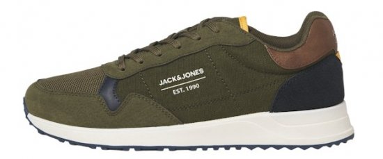 Jack & Jones Beech Combo Sneakers Green - Vīriešu apavi 40-52 - 