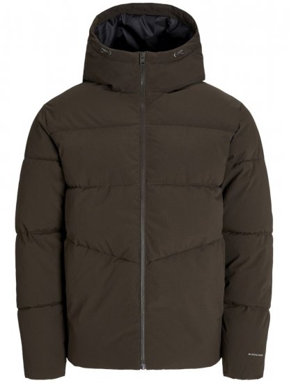 Jack & Jones Global Puffer Jacket Brown - Jakas & Lietus apģērbs - Jakas - 2XL-12XL