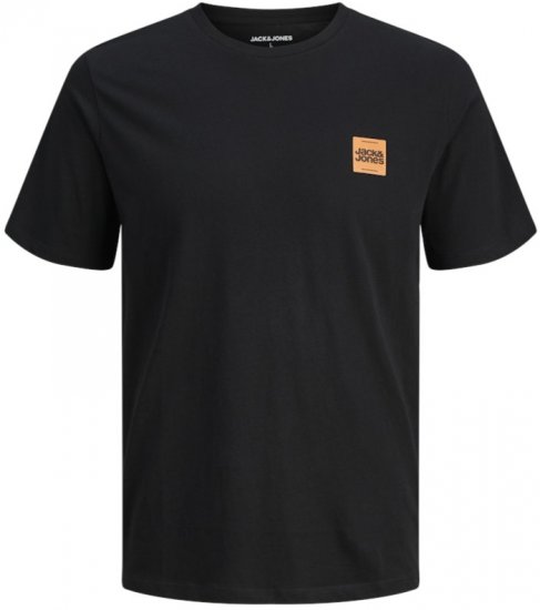 Jack & Jones Brandy Crew Neck T-Shirt Black - T-krekli - T-krekli - 2XL-14XL