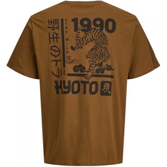 Jack & Jones Miko Crew Neck T-Shirt Monks Robe - T-krekli - T-krekli - 2XL-14XL