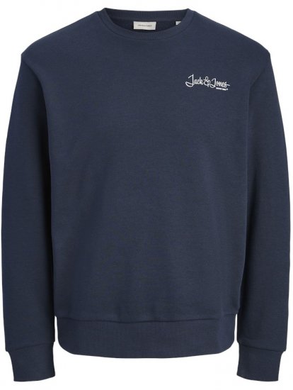 Jack & Jones Yuki Back Print Crew Neck Sweatshirt Sky Captain - Džemperi un džemperi ar kapuci - Džemperi - 2XL-14XL