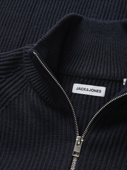 Jack & Jones Pannel Zip Knit Cardigan Sky Captain - Džemperi un džemperi ar kapuci - Džemperi - 2XL-14XL