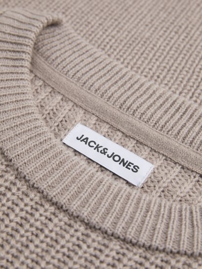 Jack & Jones Kaito Knit Crew Neck Pullover Atmosphere - Džemperi un džemperi ar kapuci - Džemperi - 2XL-14XL
