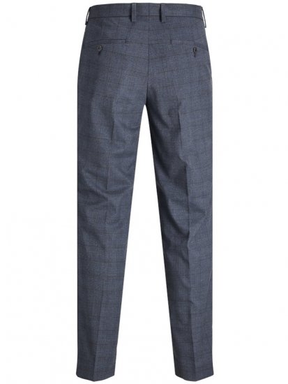 Jack & Jones Harry Pedro Formal Check Trousers Dark Navy - Džinsi un bikses - Džinsi un Bikses - W40-W70