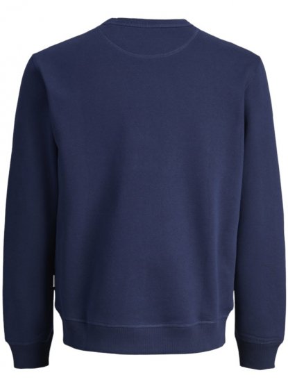 Jack & jones Norrebro Crew Neck Sweatshirt Ocean Cavern - Džemperi un džemperi ar kapuci - Džemperi - 2XL-14XL