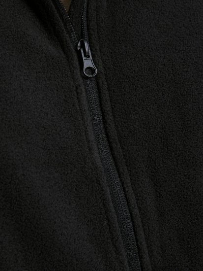 Jack & Jones Hype Fleece Black - Jakas & Lietus apģērbs - Jakas - 2XL-12XL