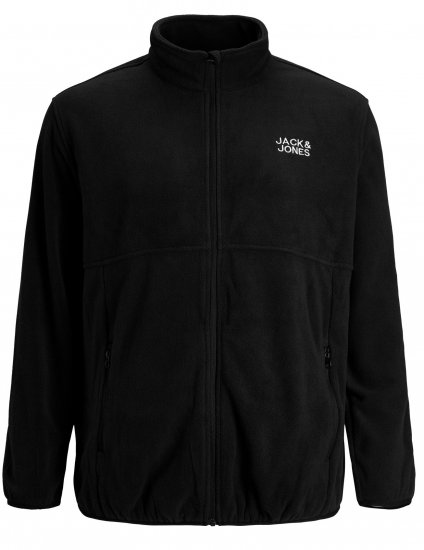 Jack & Jones Hype Fleece Black - Jakas & Lietus apģērbs - Jakas - 2XL-12XL