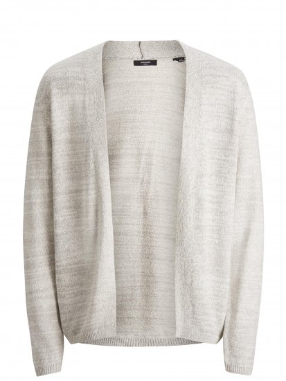 Jack & Jones Blasonic Knit Cardigans Egret - Džemperi un džemperi ar kapuci - Džemperi - 2XL-14XL