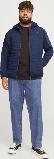 Jack & Jones MULTI QUILTED SET-IN Sleeves Jacket Navy Blazer - Jakas & Lietus apģērbs - Jakas - 2XL-12XL