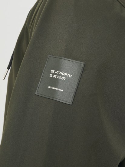 Jack & Jones BASIC Water-Resistant Softshell Jacket Green - Jakas & Lietus apģērbs - Jakas - 2XL-12XL