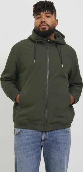 Jack & Jones BASIC Water-Resistant Softshell Jacket Green - Jakas & Lietus apģērbs - Jakas - 2XL-12XL