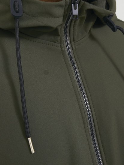 Jack & Jones BASIC Water-Resistant Softshell Jacket Green - Jakas & Lietus apģērbs - Jakas - 2XL-12XL