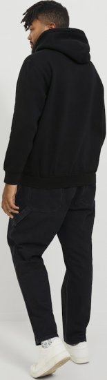Jack & Jones ESTERBRO Hoodie Black - Džemperi un džemperi ar kapuci - Džemperi - 2XL-14XL