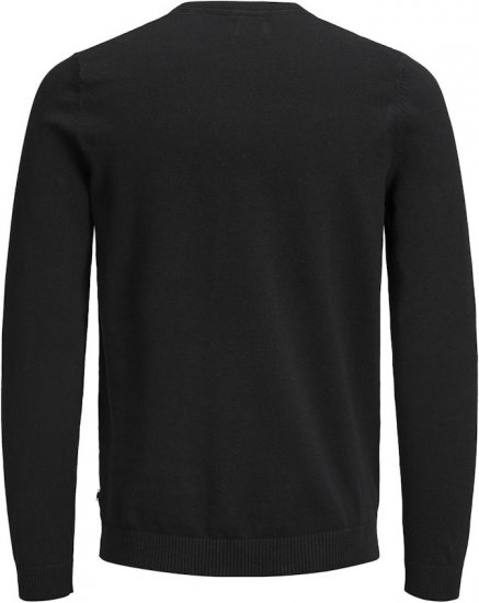 Jack & Jones BASIC Knitted Sweater Black - Džemperi un džemperi ar kapuci - Džemperi - 2XL-14XL