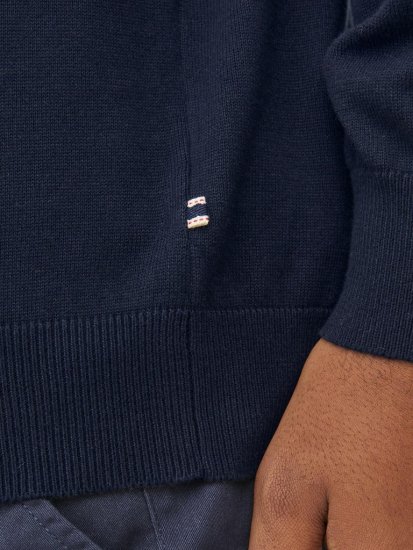 Jack & Jones BASIC Knitted Sweater Navy Blazer - Džemperi un džemperi ar kapuci - Džemperi - 2XL-14XL