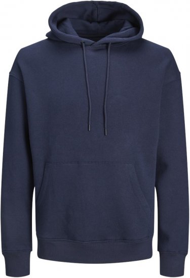 Jack & Jones BRADLEY Hoodie Navy Blazer - Džemperi un džemperi ar kapuci - Džemperi - 2XL-14XL
