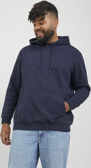 Jack & Jones BRADLEY Hoodie Navy Blazer - Džemperi un džemperi ar kapuci - Džemperi - 2XL-14XL
