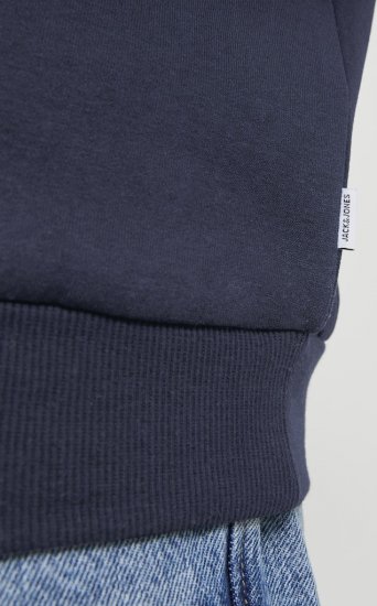 Jack & Jones BRADLEY Hoodie Navy Blazer - Džemperi un džemperi ar kapuci - Džemperi - 2XL-14XL