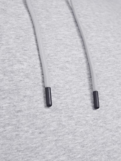Jack & Jones BRADLEY Hoodie Light Grey Melange - Džemperi un džemperi ar kapuci - Džemperi - 2XL-14XL