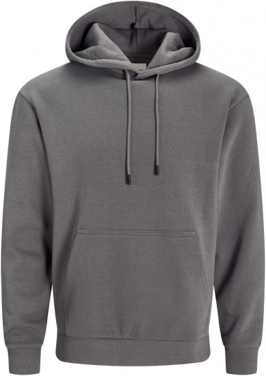 Jack & Jones BRADLEY Hoodie Grey - Džemperi un džemperi ar kapuci - Džemperi - 2XL-14XL