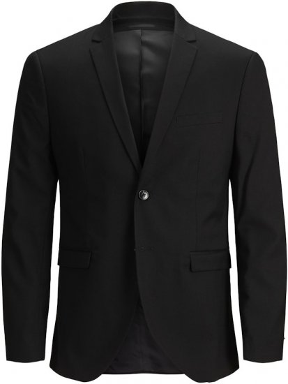 Jack & Jones FRANCO Blazer Black - Uzvalki un žaketes - Liela izmēra uzvalki un bleizeri