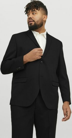 Jack & Jones FRANCO Blazer Black - Uzvalki un žaketes - Liela izmēra uzvalki un bleizeri