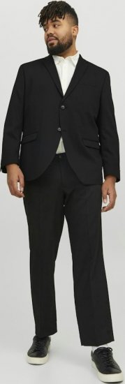 Jack & Jones FRANCO Blazer Black - Uzvalki un žaketes - Liela izmēra uzvalki un bleizeri