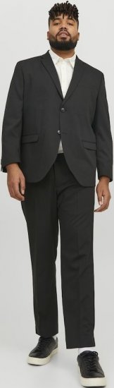 Jack & Jones FRANCO Suit Pants Black - Uzvalki un žaketes - Liela izmēra uzvalki un bleizeri