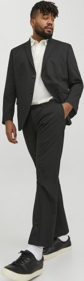 Jack & Jones FRANCO Suit Pants Black - Uzvalki un žaketes - Liela izmēra uzvalki un bleizeri
