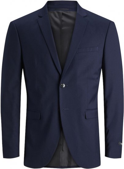 Jack & Jones FRANCO Blazer Dark Navy - Uzvalki un žaketes - Liela izmēra uzvalki un bleizeri